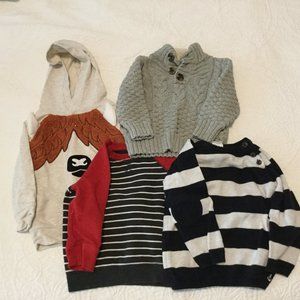 Lot: sweatshirts (12-18M)